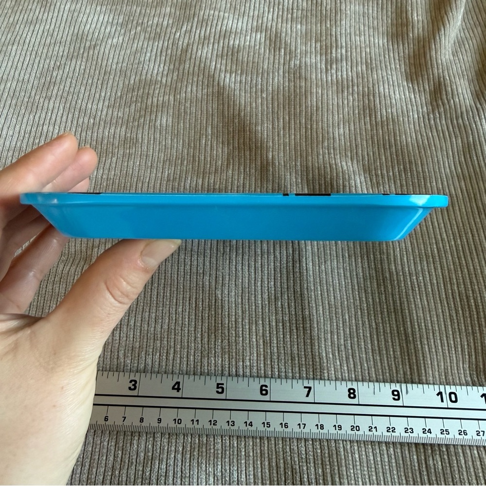 Rolling Tray Connected Cannabis Co. Blue and Black Acrylic Tray - Picture 8 of 8